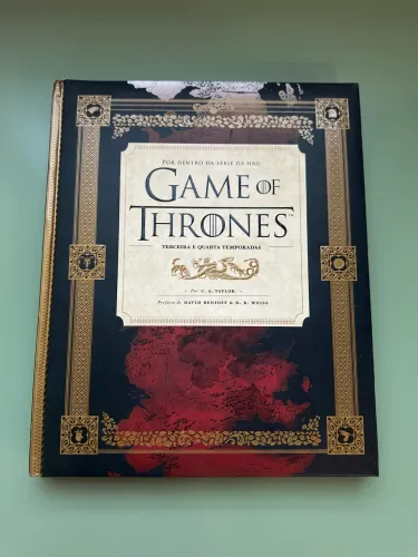 Livro Game of Thrones por dentro da serie