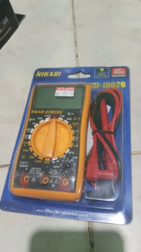 Multímetro Digital Hikari HM-1002B - Novo 