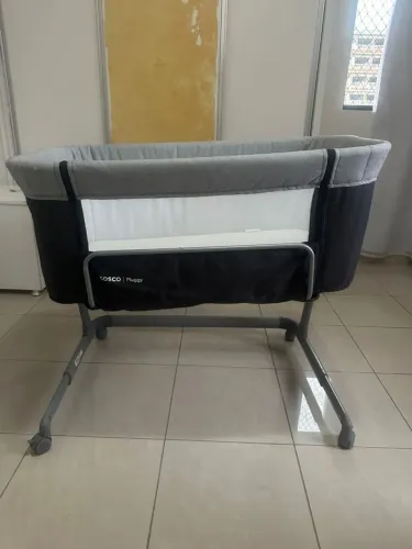 Seminovo: Berço para Acoplar na Cama Cosco / Pluggy, Pouquíssimo Usado.