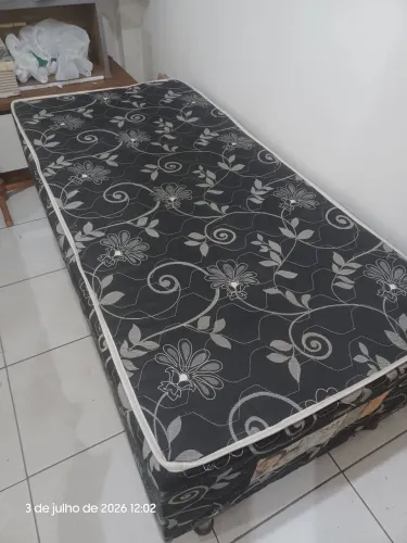 Cama box solteiro conjugada