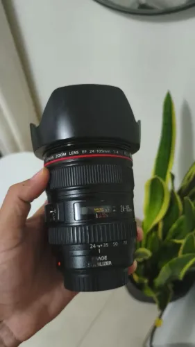 Lente 24-105mm F4 Canon IS Full Frame - Sem detalhes!