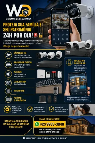 WD SISTEMAS DE SEGURANÇA