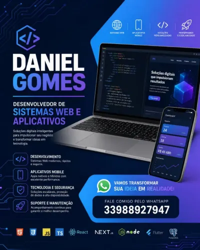 Desenvolvedor de Aplicativos e Sistemas Web