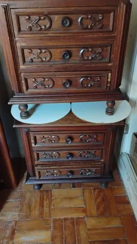 2 kit 2 mesa de caveira em madeira leia descrição 