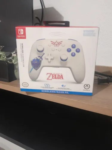 Controle de Nintendo switch edição zelda