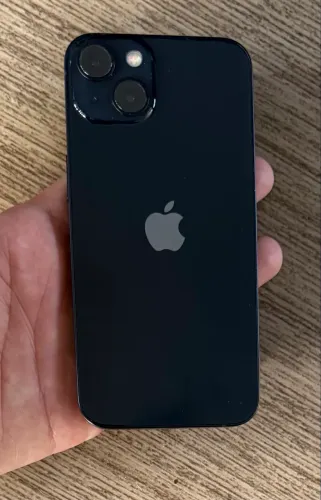 iPhone 13 - 128 GB - Preto - Original - Nunca Aberto - Bateria 84% - Usado