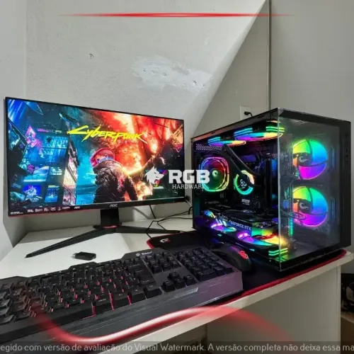PC Gamer - Ryzen 7 5700X3D + 32GB + SSD 2TB + RTX 4060 Ti 21X SEM JUROS