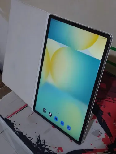 Samsung Galaxy tab S10 FE plus, caneta S pen, carregador original, capa magnética