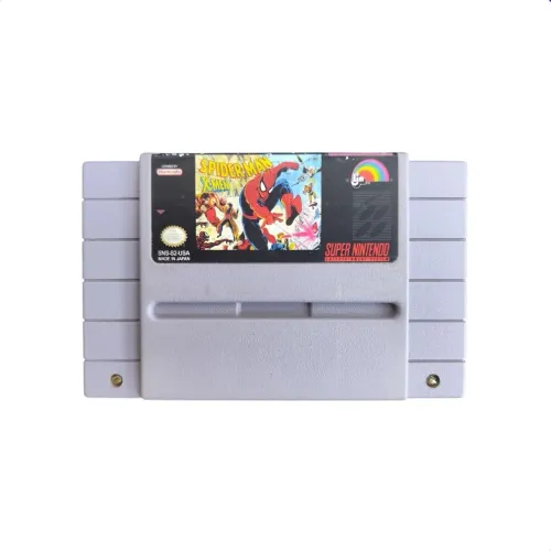 Spider Man X-men Arcade's Revenge Super Nintendo Original