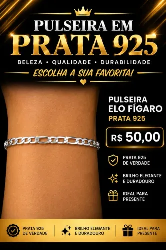 Pulseira de prata 925