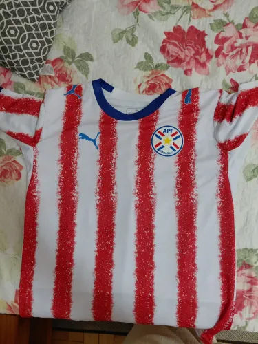 Camisa do Paraguai da Copa do Mundo
