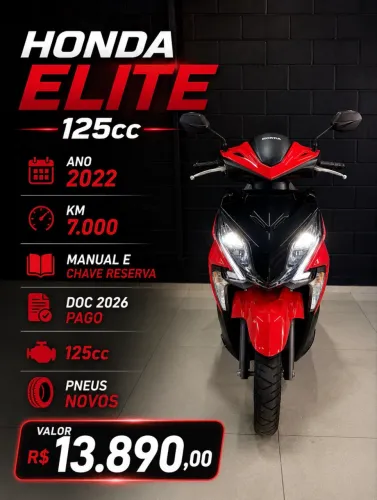 HONDA ELITE 125 2022