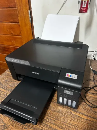 Impressora Epson EcoTank L1250 - Wi-Fi Direct, Comando de voz, Bivolt, Cor: Preto