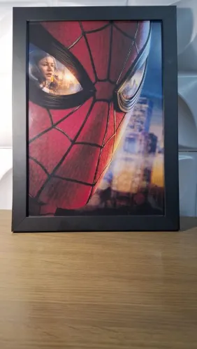 Quadro personalizado marve herói homem aranha personalizado 