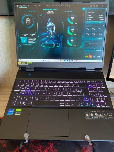 Notebook Gamer Acer Predator Helios Neo 16" | RTX 4060 | Core i7 13ª Ger. 