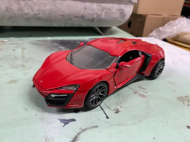 Miniatura Likan velozes e furiosos 1/24 Jada