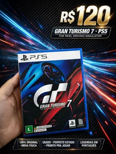 Jogo Gran turismo 7 PS5