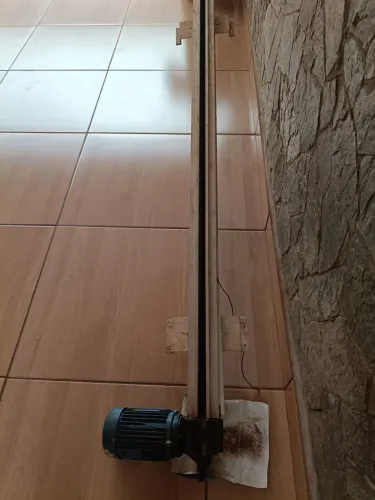 calha de corrente montada 4 metros (usado)