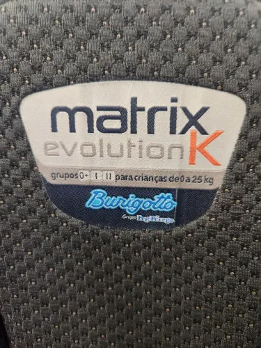 Cadeirinha de Carro Burrigoto Matrix Evolution