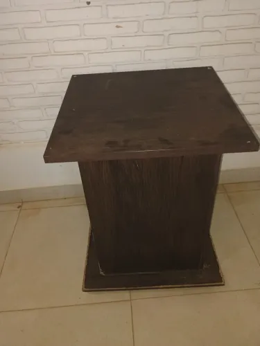 Mesa / Móvel de Apoio Marrom Escuro