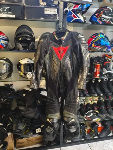 Macacão Dainese 56 Eur Laguna seca evo uma peça 
