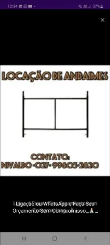 Aluguel de Andaimes e Plataformas 