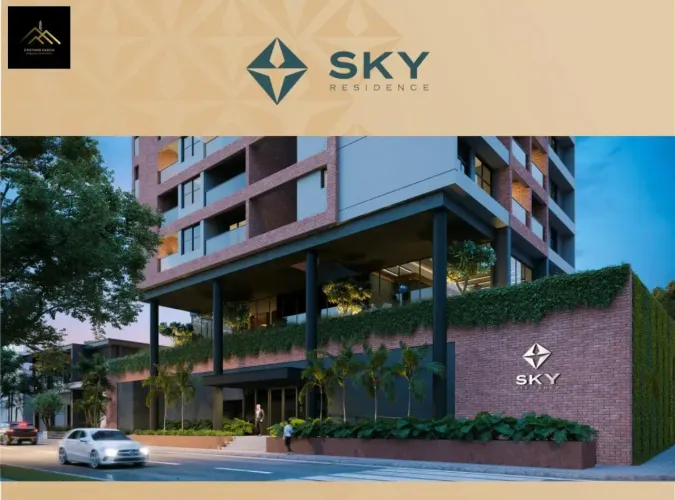 Apartamento Sky Residence - Vista panorâmica da cidade