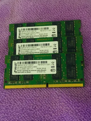 Memória ram DDR4 16GB 2666MHZ