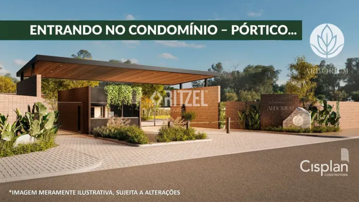 Condomínio Arborium: Terrenos em condomínio fechado à venda em Lomba Grande Novo Hamburgo