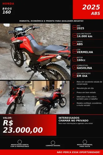 Honda NXR 160 Bros Flex 2025