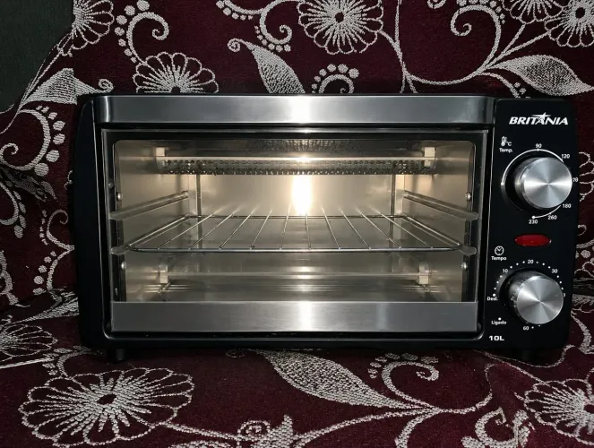 Forno Elétrico Britânia 10L - Funcionando Perfeitamente | Ótimo Estado