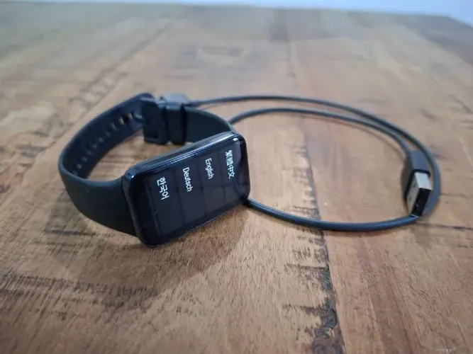 Smartwatch Xiaomi Smart Band 7 Pro Preto - Com Cabo Carregador Original