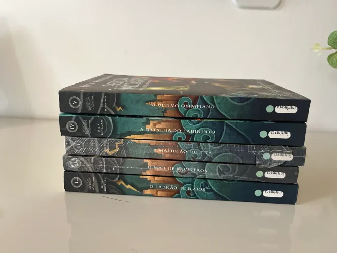 Coleções Livros Percy Jackson - 1 ao 5