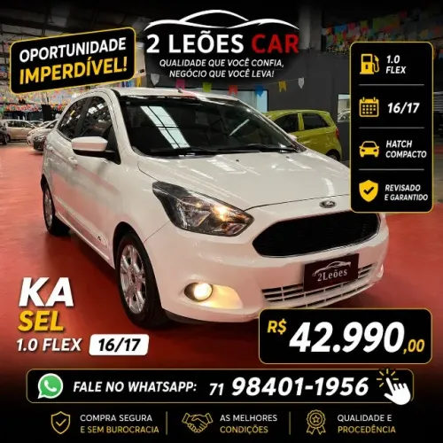 Ford KA 1.0 SEL Tivct Flex 5P 2017