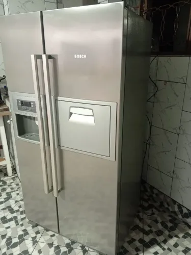 GELADEIRA SIDE BY SIDE INOX 127VOLTS ENTREGO 