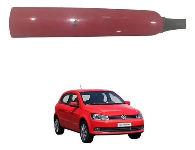 Maçaneta Externa Porta Traseira Direita Vw Gol G6 2016 Vermelho Traseira