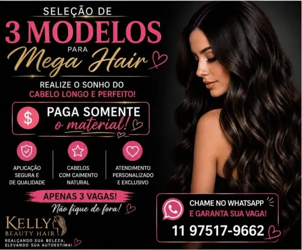 Modelo para mega hair?