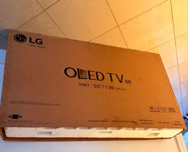 TV Oled 55 para retirada de peças 