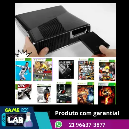 HD 500gb Xbox 360 com destrave RGH c/ 6000 Jogos + site para baixar jogos grátis