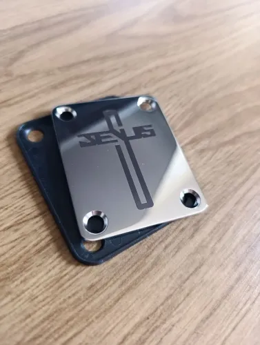 Neck Plate Ramme - Jesus