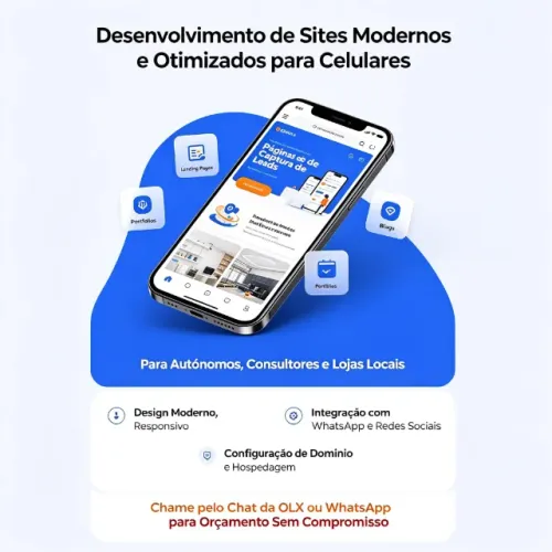Criação de Sites e Páginas de Vendas - Tenha sua Presença Digital Hoje