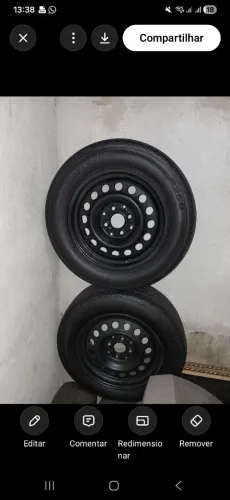 Rodas originais Voyage e Volante