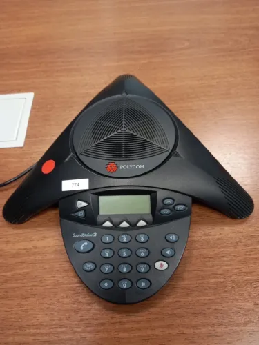 Viva Voz Polycom SoundStation 2 - Áudio Conferência Profissional