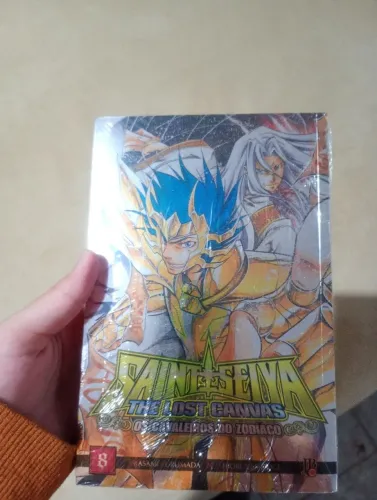 Mangá cavaleiros do zodíaco the Lost Canvas volume 8 lacrado