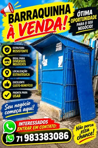 Ótima oportunidade,Barraquinha à Venda.