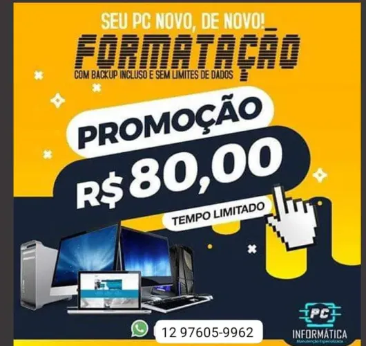 Formatação de computadores