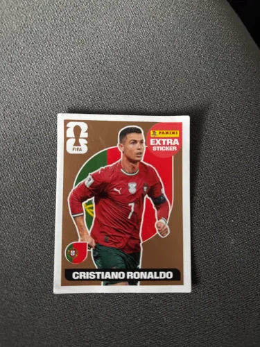 Figurinha Cristiano Ronaldo BRONZE 2026