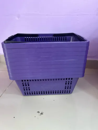 10 mini cestas Lilás para loja