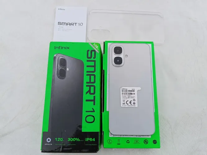Infinix Smart 10 aceito cartão faço entrega