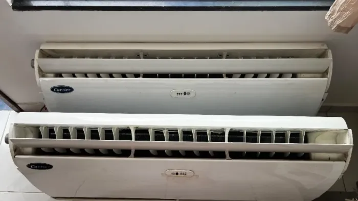 2 EVAPORADORES PISO TETO MARCA CARRIER, 36.000 BTUs CADA